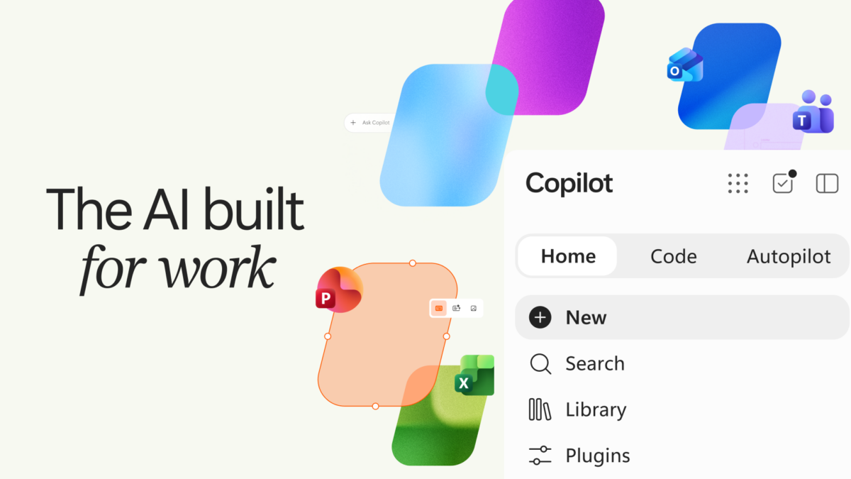 Home Code Autopilot을 소개하는 새 Microsoft Copilot 공식 Hero 이미지