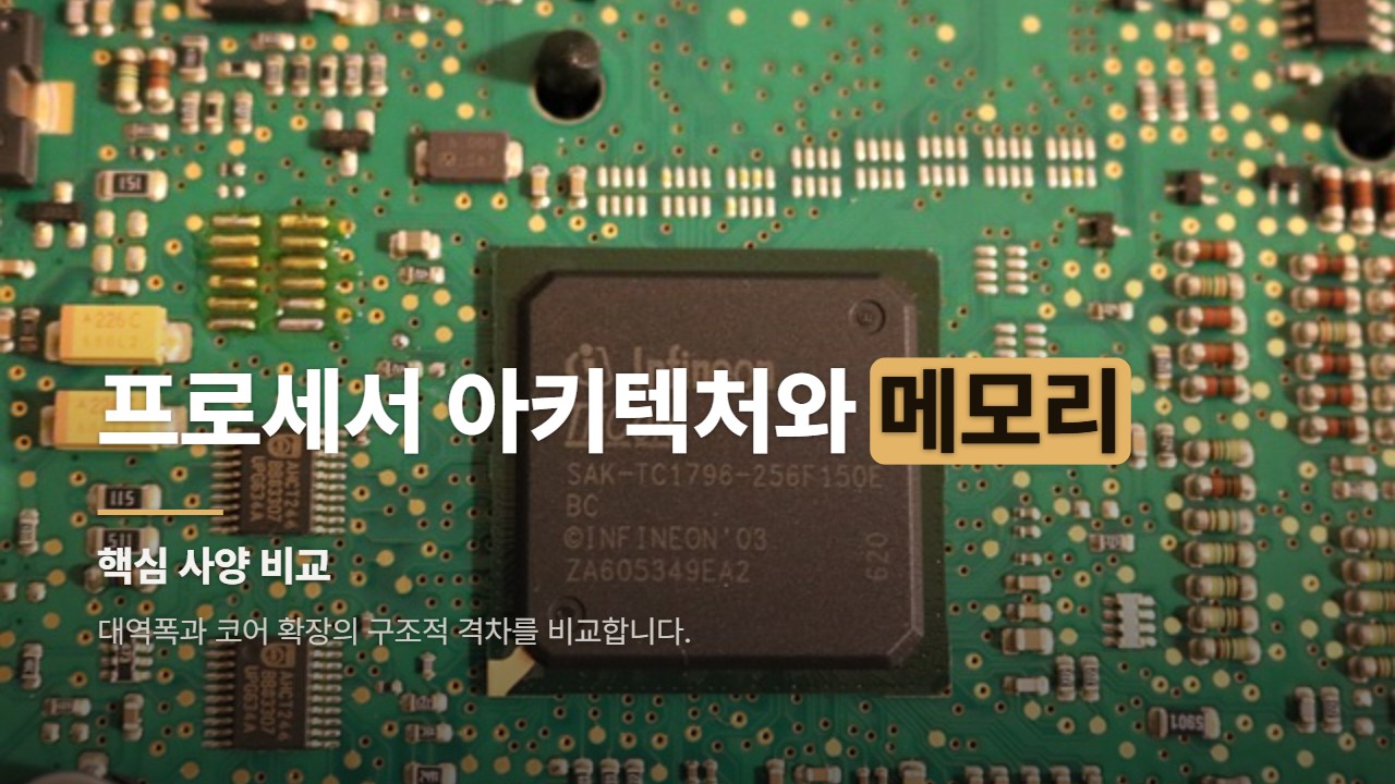 프로세서 아키텍처와 메모리