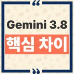 Gemini 3.8 Live 차이, 실시간 음성대화와 추론 깊이 비교 thumbnail_1790747441135