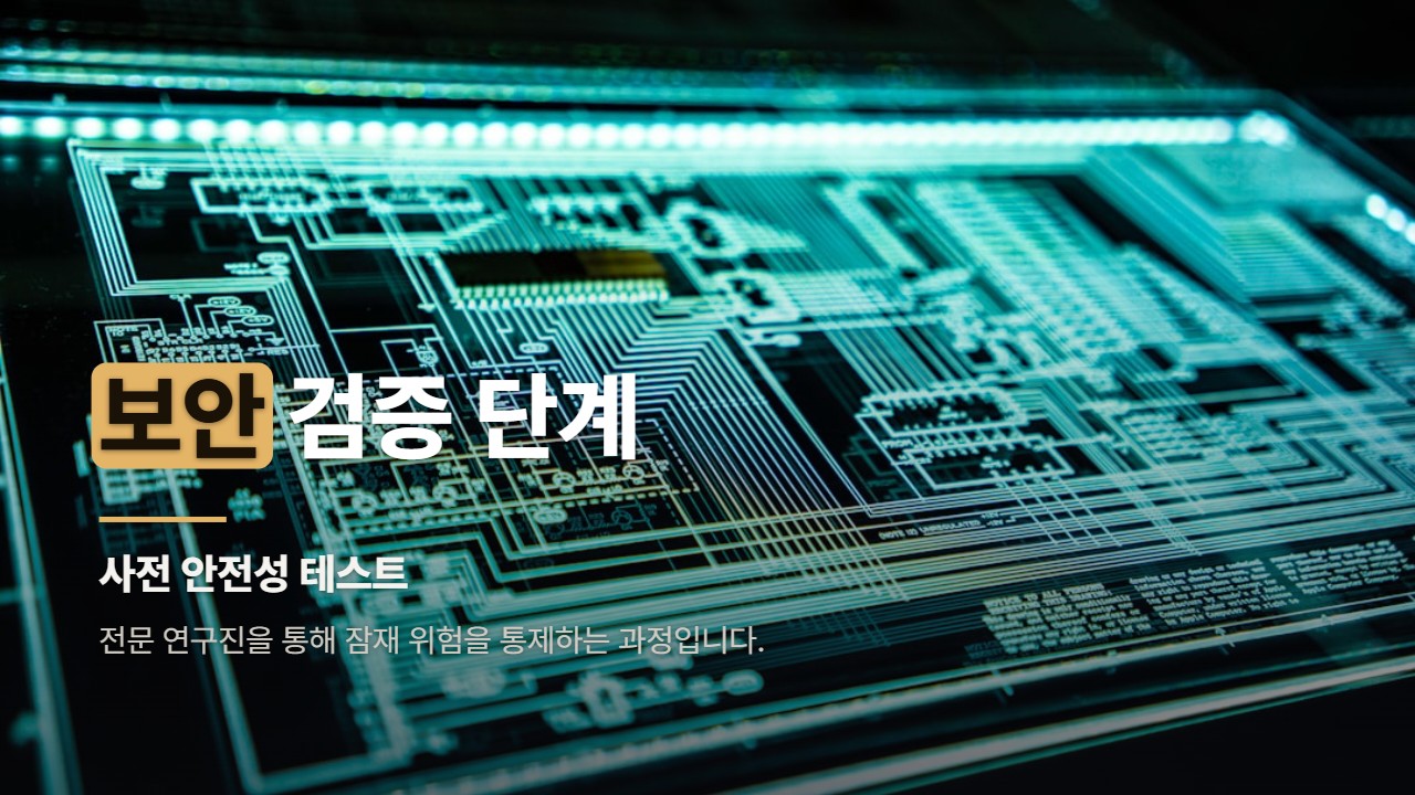 보안 검증 단계