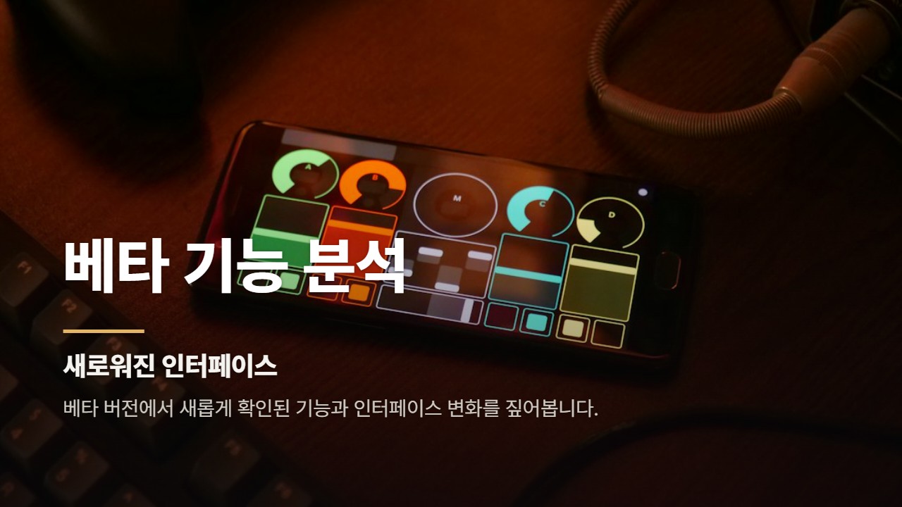 베타 기능 분석