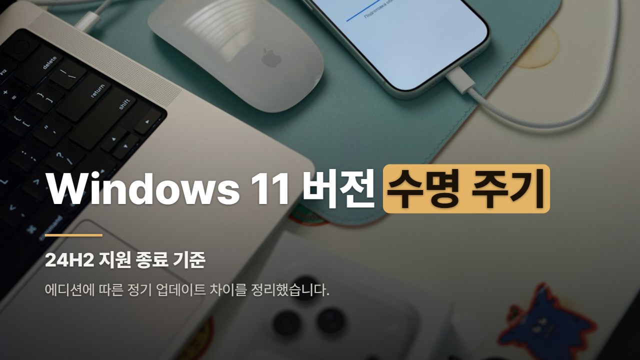 Windows 11 버전 수명 주기