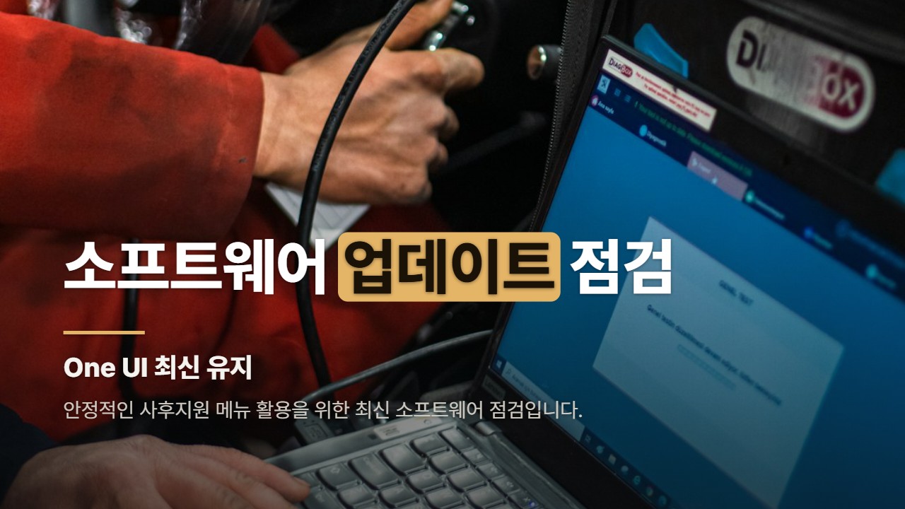 소프트웨어 업데이트 점검