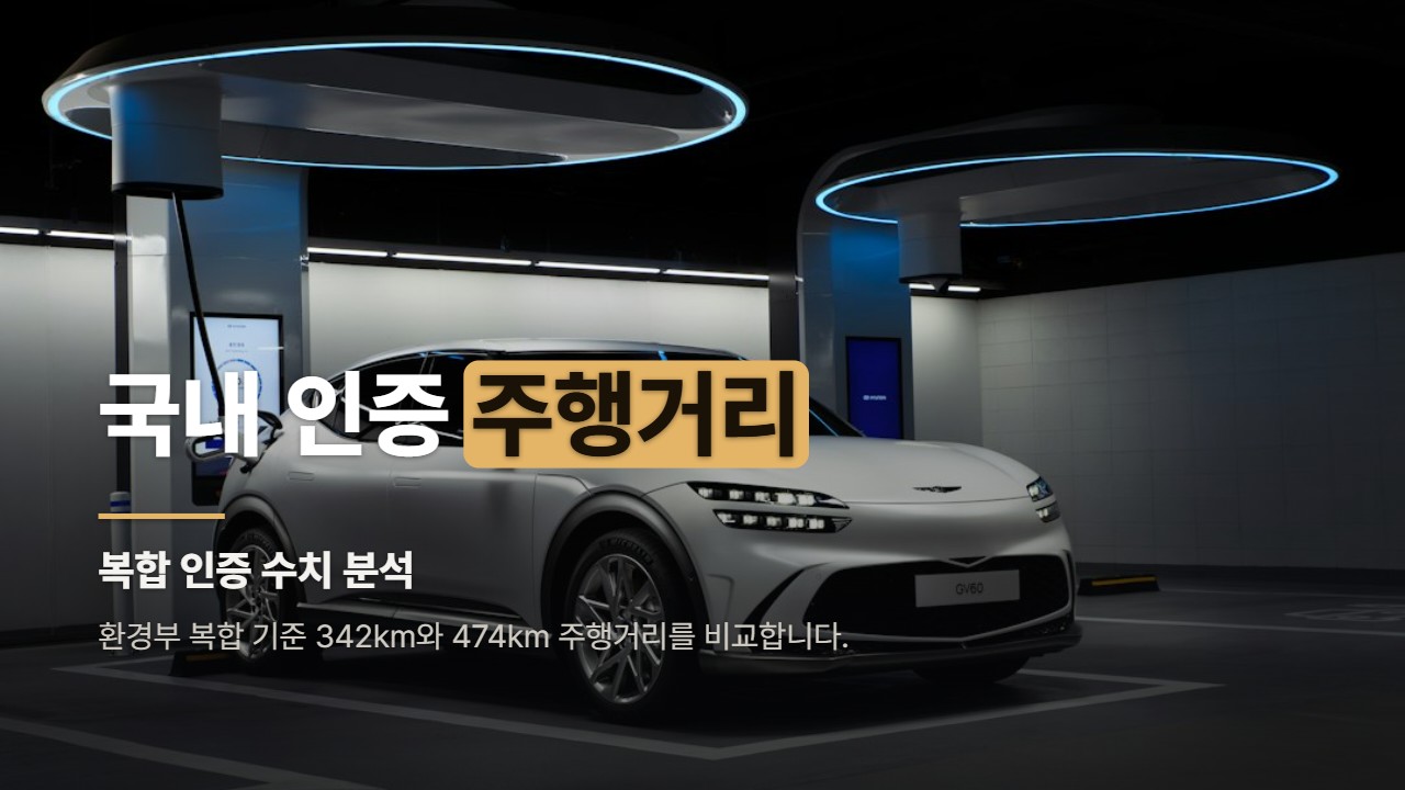 국내 인증 주행거리