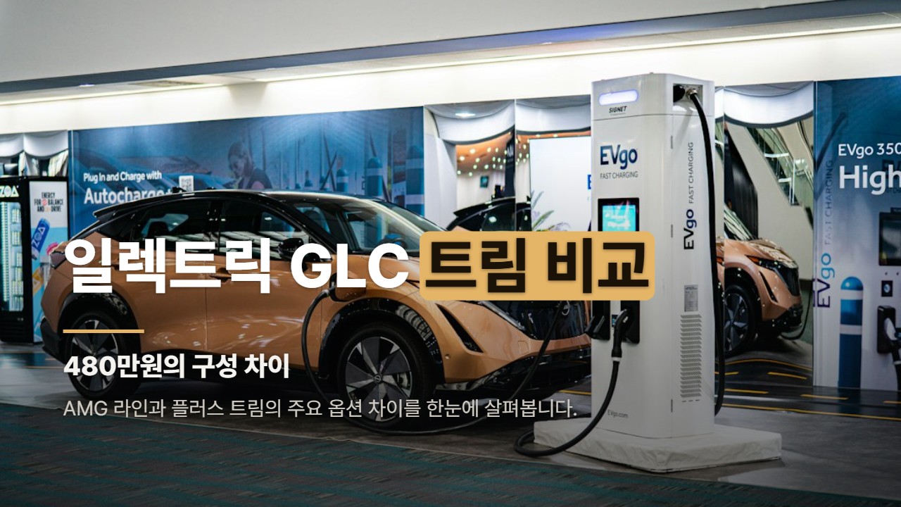 일렉트릭 GLC 트림 비교