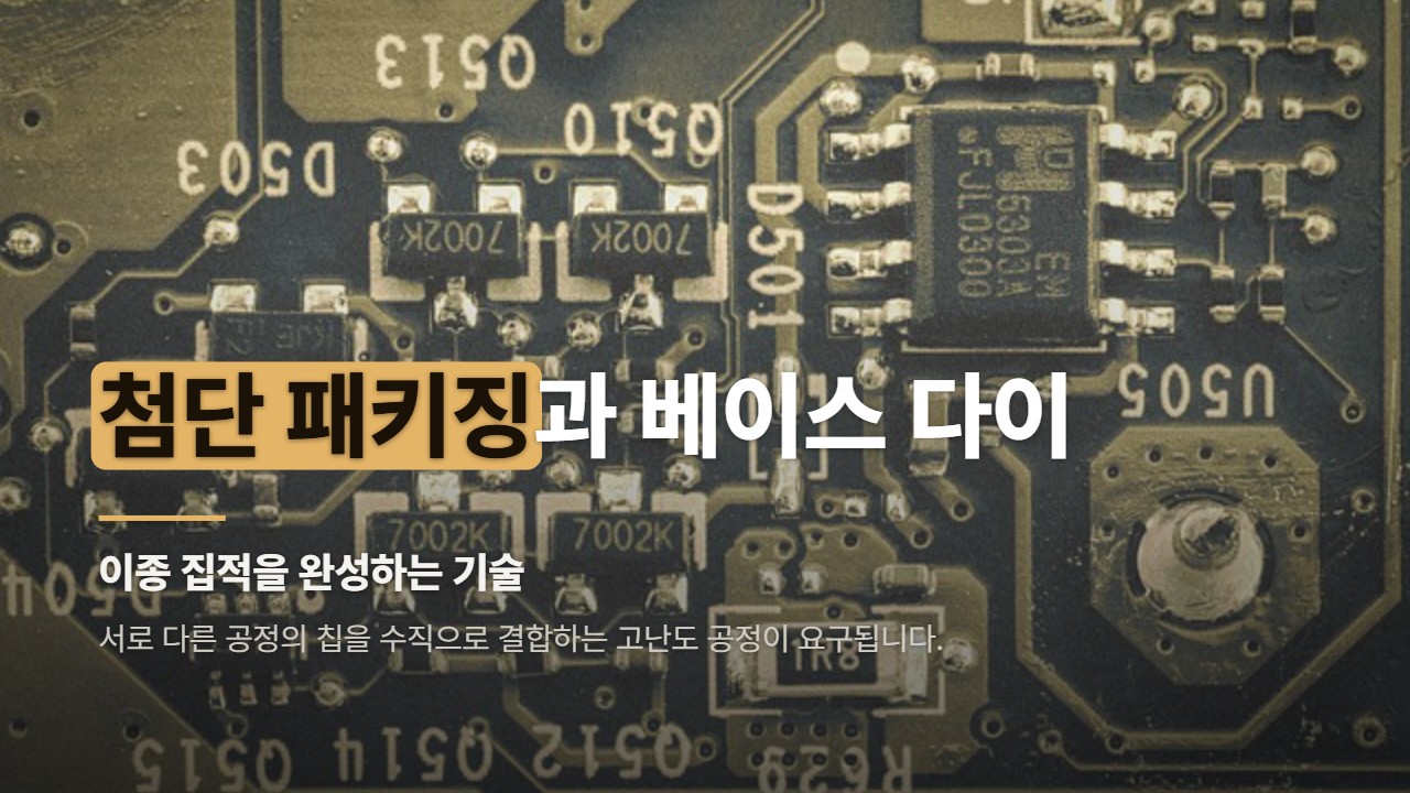첨단 패키징과 베이스 다이