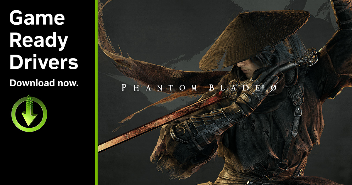 엔비디아 지포스 Game Ready 드라이버 소식 대표 이미지(Phantom Blade Zero 기사)